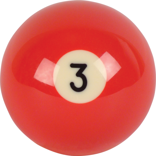 RBPR_03 Aramith Premier Replacement Ball – #3 | Golden Break Billiards